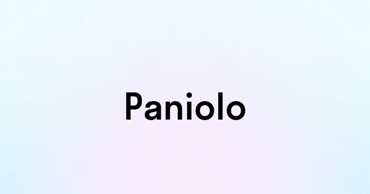 Paniolo