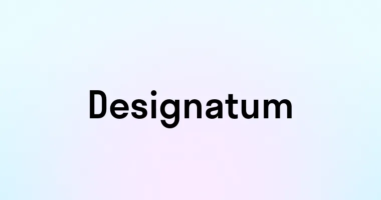 Designatum