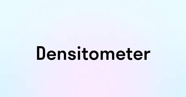 Densitometer