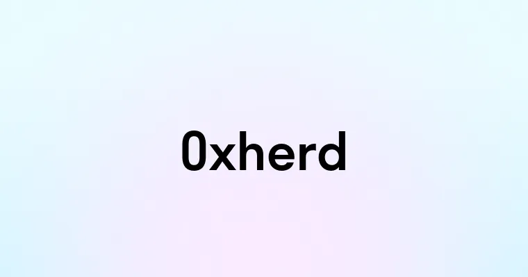 Oxherd