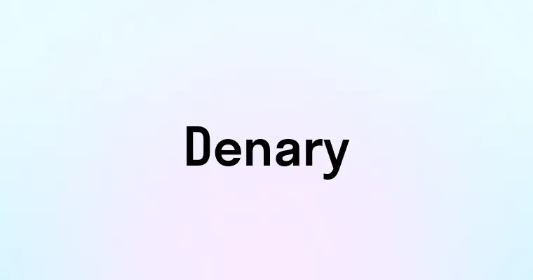 Denary