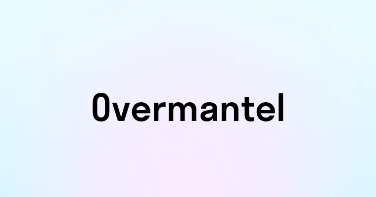 Overmantel