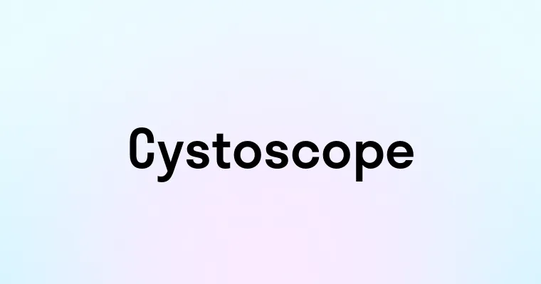 Cystoscope