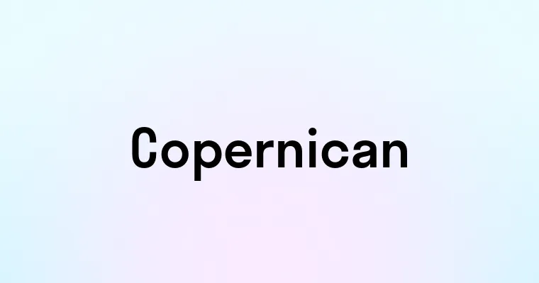 Copernican