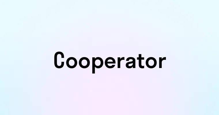 Cooperator