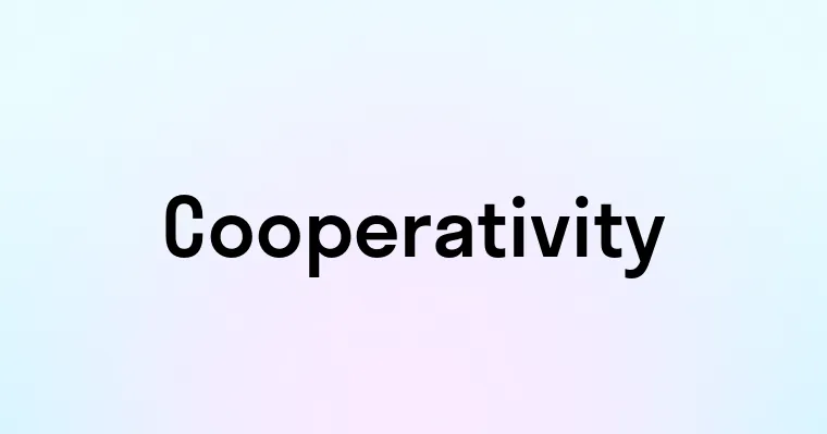 Cooperativity