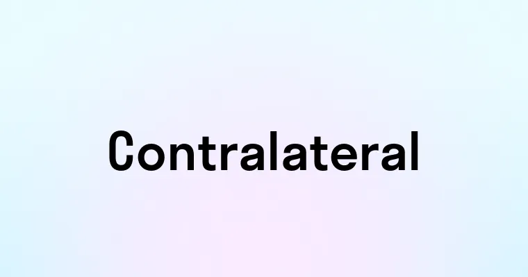 Contralateral