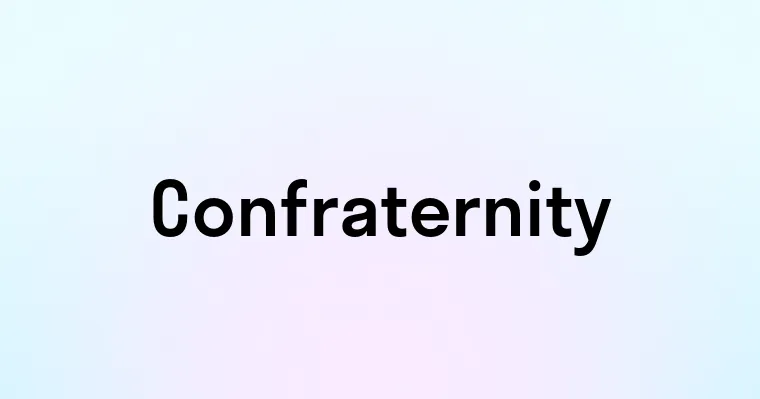 Confraternity