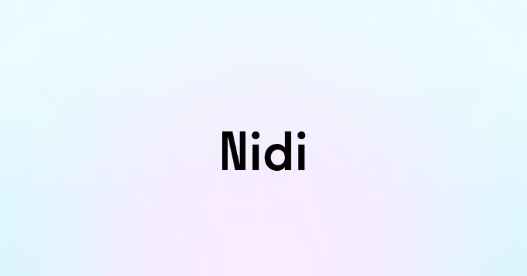 Nidi