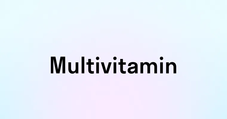 Multivitamin