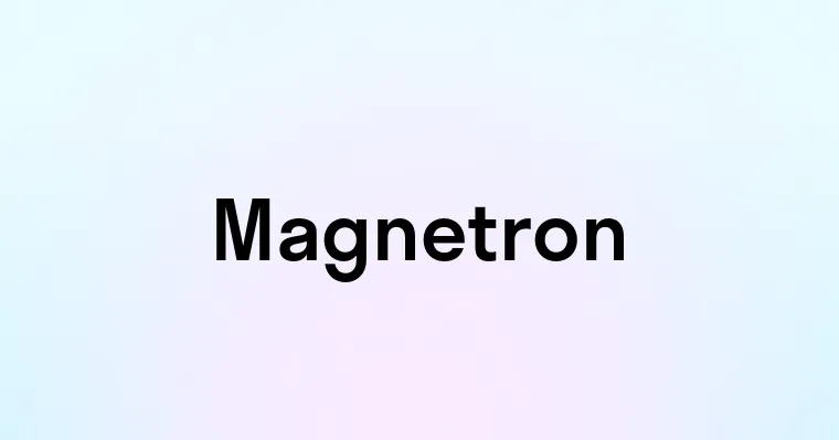 Magnetron