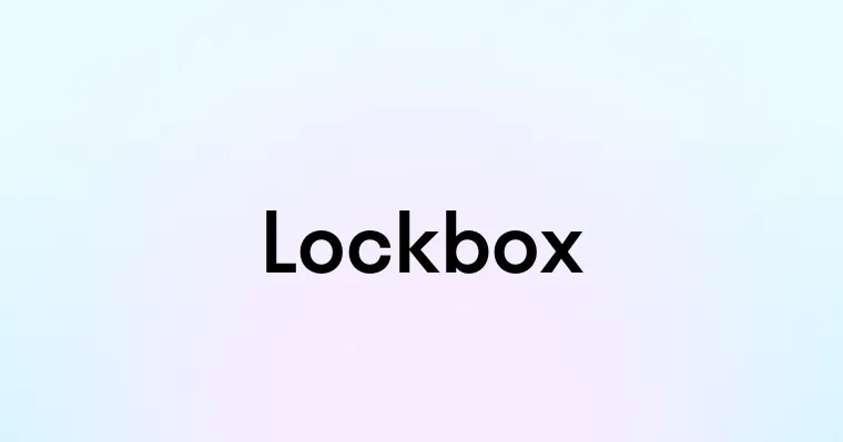 Lockbox