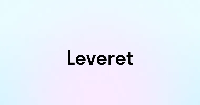 Leveret