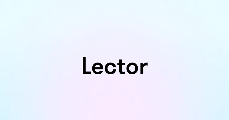 Lector