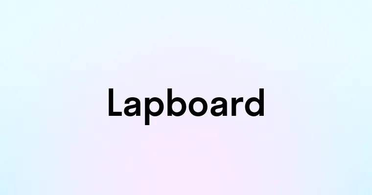 Lapboard