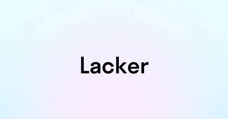 Lacker