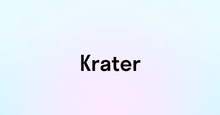 Krater