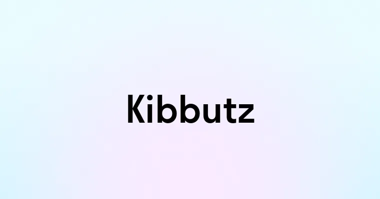 Kibbutz