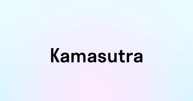 Kamasutra