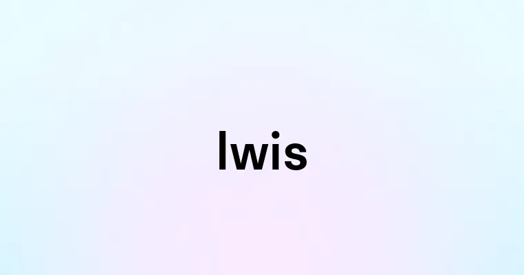 Iwis