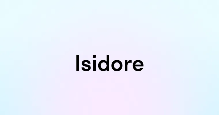 Isidore