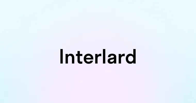 Interlard