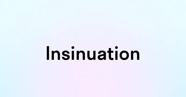 Insinuation