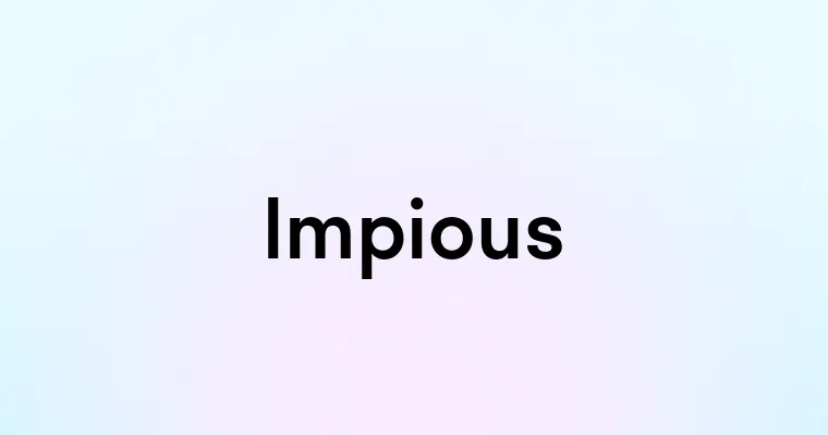 Impious