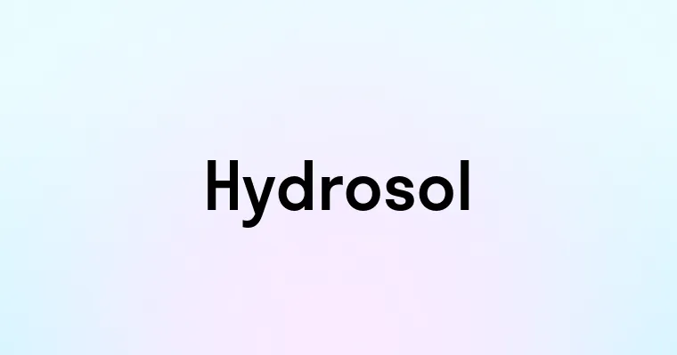 Hydrosol