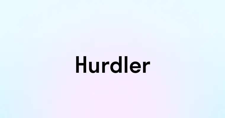 Hurdler