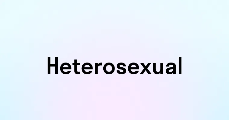 Heterosexual