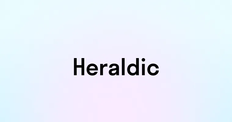 Heraldic