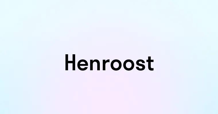 Henroost