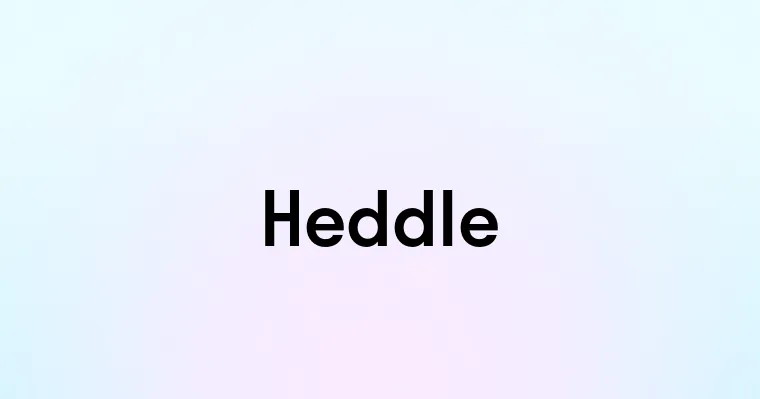 Heddle