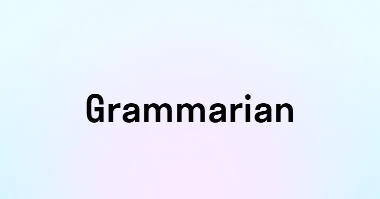 Grammarian