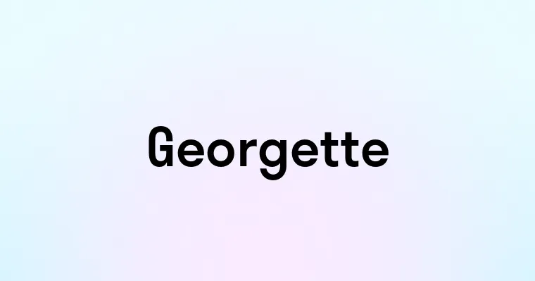 Georgette