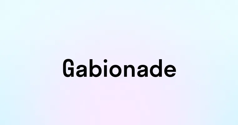 Gabionade