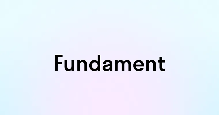 Fundament