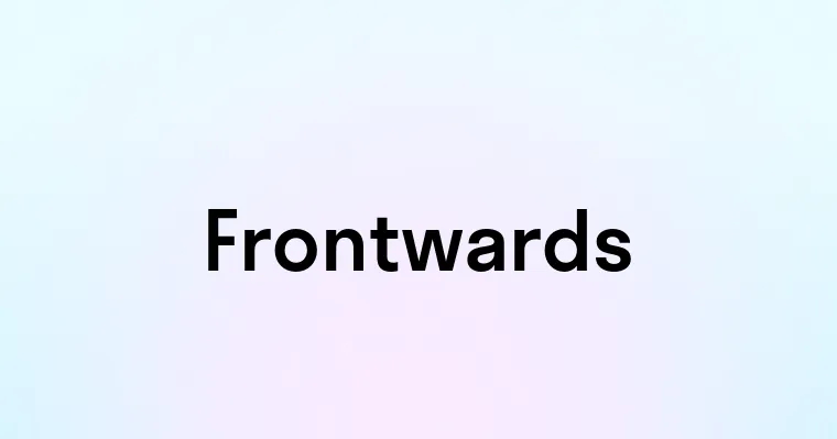 Frontwards