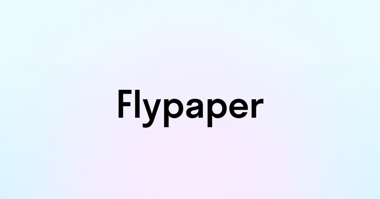 Flypaper