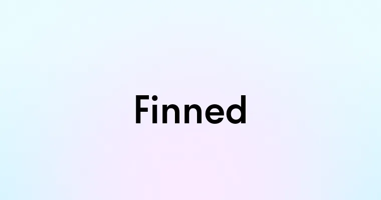 Finned