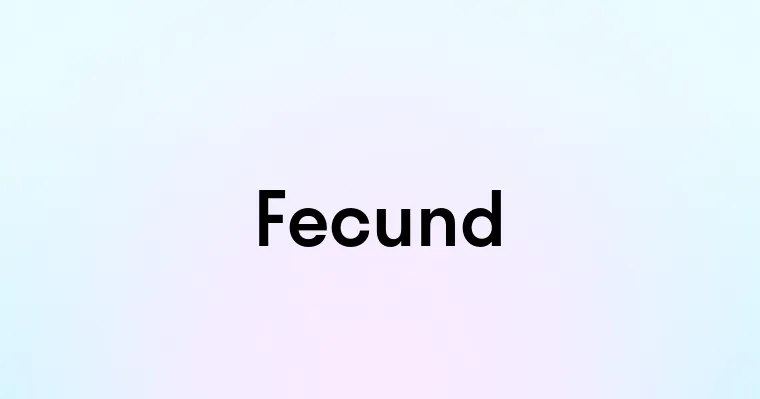 Fecund