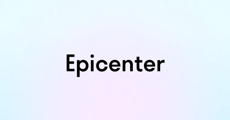 Epicenter