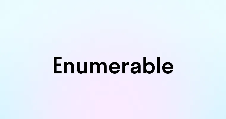 Enumerable