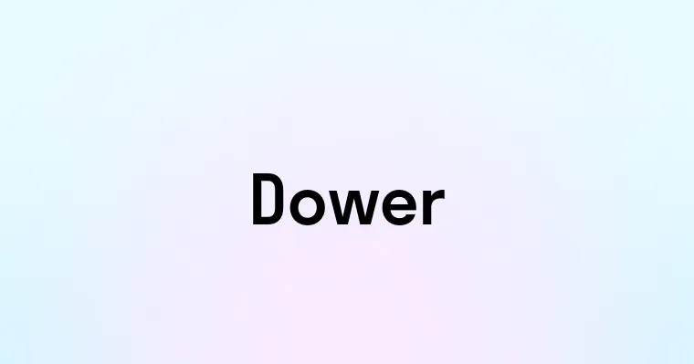 Dower