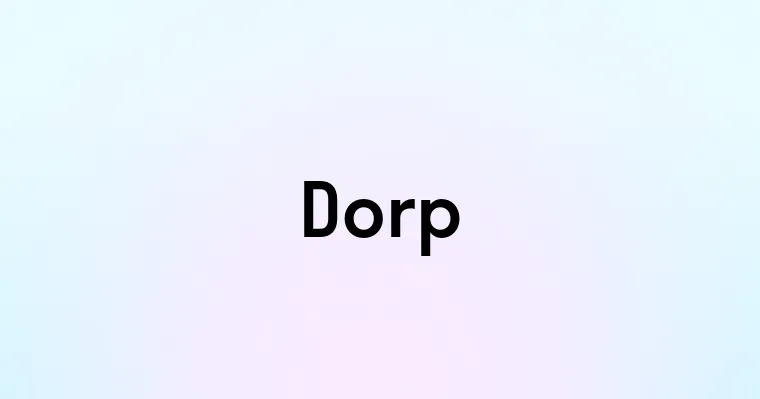 Dorp