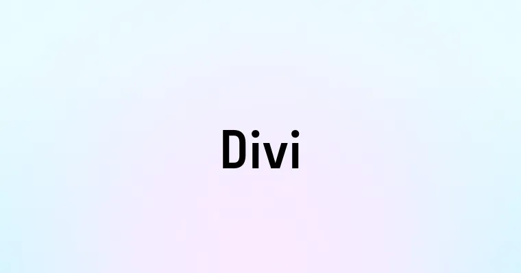 Divi