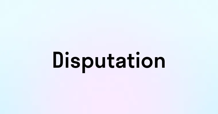 Disputation