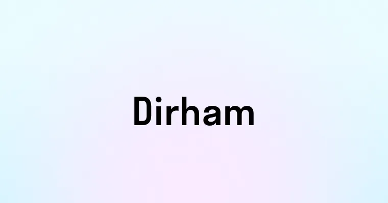 Dirham