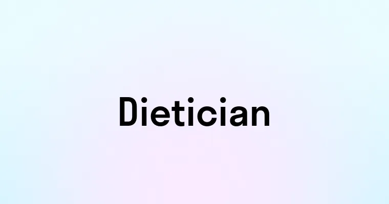 Dietician